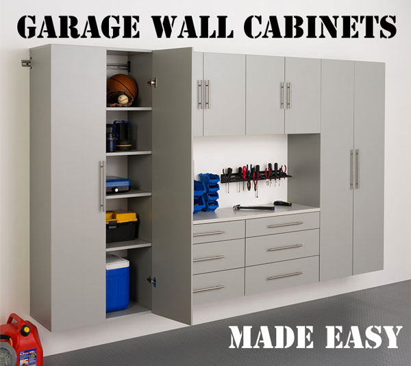 Garage Wall Cabinets Made Easy