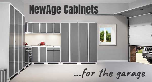 NewAge Cabinets for Garage Storage