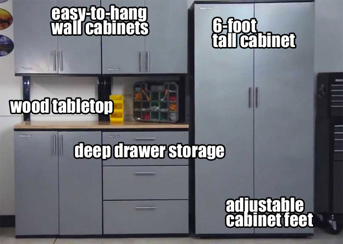 Stack-On Garage Cabinets