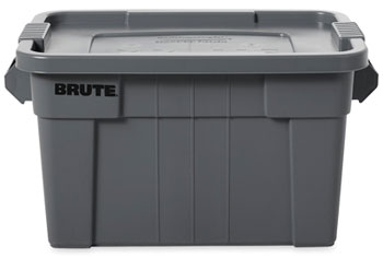 Gray Storage Tub, 20 Gallon