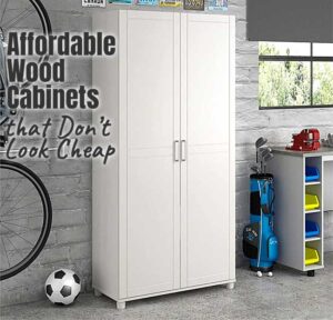 Shaker-Style Wood Garage Storage Cabinets - Pros & Cons